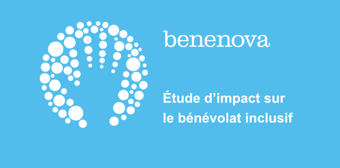 Benenova : Webinaire Étude d'impact du bénévolat inclusif