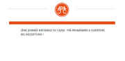 2e Journée Nationale de l'AJPJA : "Mutations"