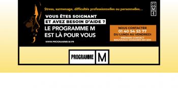 PROGRAMME M : Écoute et accompagnement des soignants en souffrance